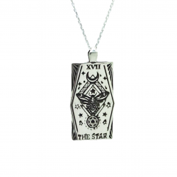 The Star Tarot Card Necklace 